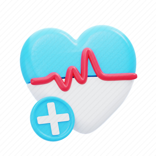 Heartbeat, health, medicine, laboratory, blood, pharmacy, medical 3D illustration - Download on Iconfinder