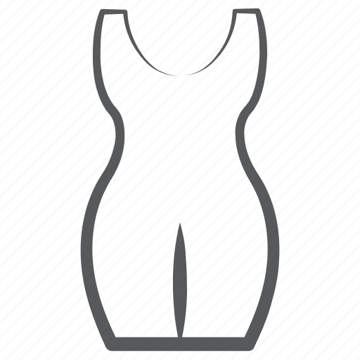 Body shaper, bodysuit, shapewear, undercloth, waist slimmer icon - Download on Iconfinder