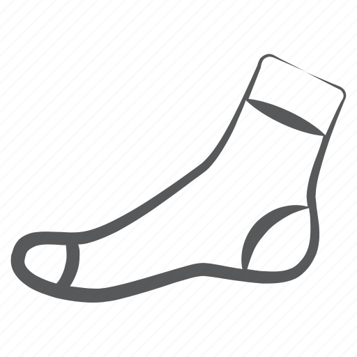 Anklet cover, foot sock, footwear, kid sock, toewear icon - Download on Iconfinder