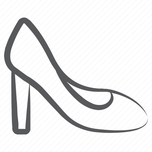 Footwear, heel, heel shoe, high heel, women shoe icon - Download on Iconfinder
