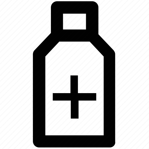 Bottle, liquid medicine, medical drugs, medication, medicine bottle, medicine jar, syrup icon - Download on Iconfinder