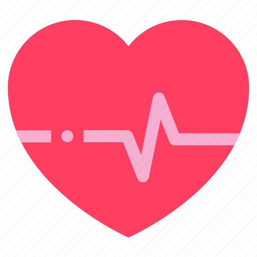 Care, health, heart, love, pulse icon - Download on Iconfinder