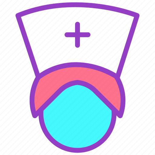 Doctor, hat, hospital, nurse, woman icon - Download on Iconfinder