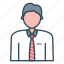 avatar, employee, man, staff, worker 