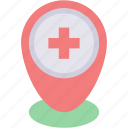 location, pin, hospital, maps, healthcare, medical, health, clinic, placeholders