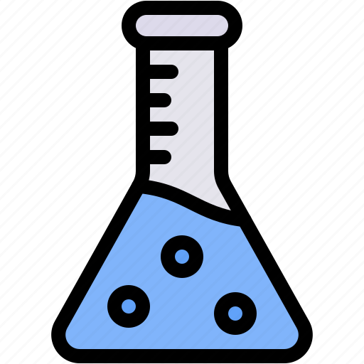 Flask, chemical, chemistry, science, test, tube, chemicals icon - Download on Iconfinder