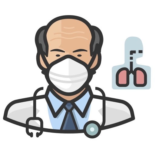 Asian, coronavirus, male, n-95 mask, pulmonologist icon - Free download