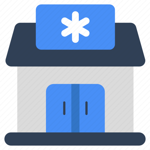 Hospital, building, architecture, structure, dispensary icon - Download on Iconfinder