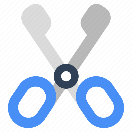 Scissors, cutting blade, operation tool, surgical tool, surgical equipment icon - Download on Iconfinder