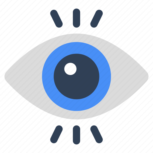 Eye, vision, monitoring, inspection, optic icon - Download on Iconfinder