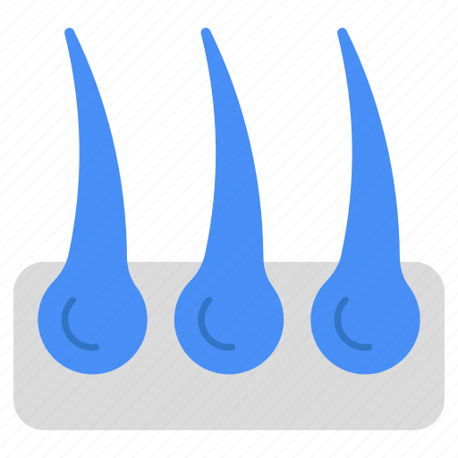 Hairs, follicle, keratin, chitin, collagen icon - Download on Iconfinder