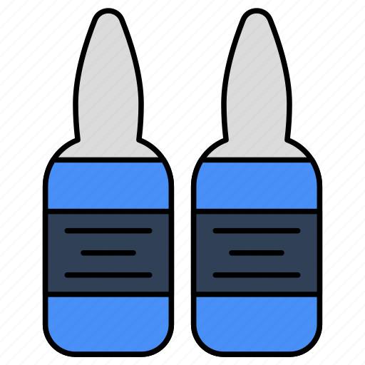 Ampoules, ampullas, vials, injection solution, liquid medicine icon - Download on Iconfinder