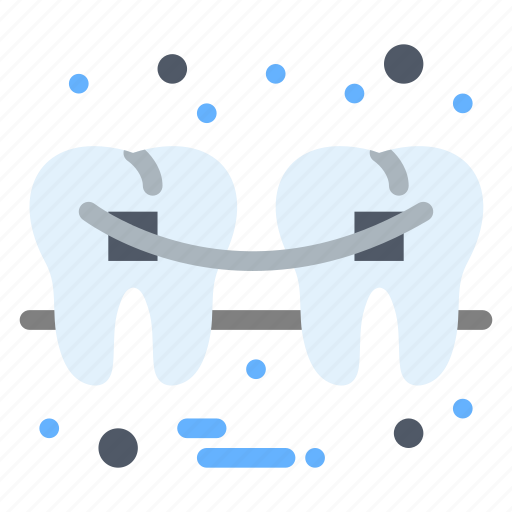 Dental, filling, health, tooth, wire icon - Download on Iconfinder