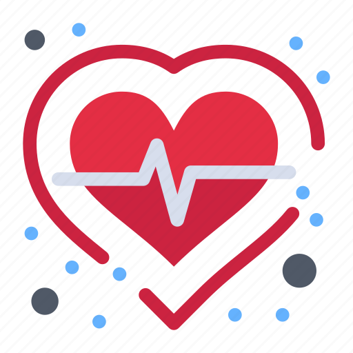 Check, health, heart, pulse icon - Download on Iconfinder