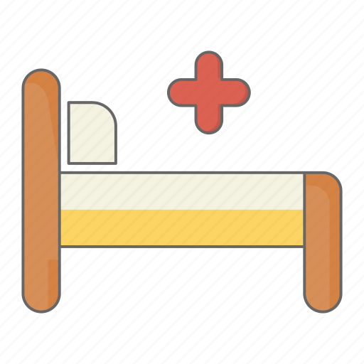 Bed, care, health, human, medical, medicine icon - Download on Iconfinder