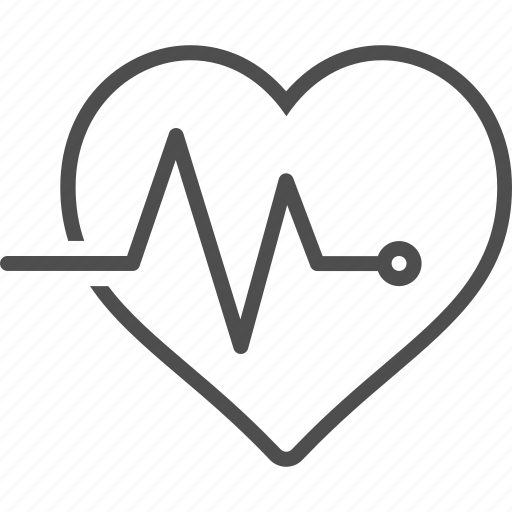 Cardiology, health care, heart, heartbeat, pulse icon - Download on Iconfinder