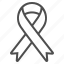 aids ribbon, cancer ribbon, ribbon 