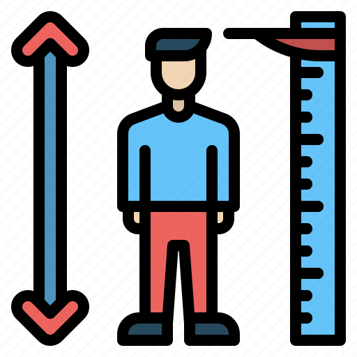 Healthcheck, height, medical, scale, measure, size, growth icon - Download on Iconfinder