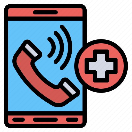 Healthcheck, phonecall, call, medical, doctor, healthcare, mobile icon - Download on Iconfinder