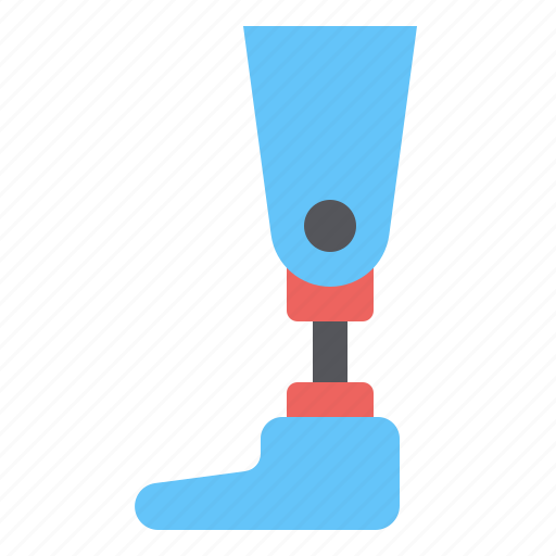 Healthcheck, prosthetic, leg, limb, medical, artifical icon - Download on Iconfinder