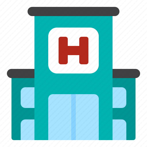 Hospital, nursing, clinic, medical, health, care, building icon - Download on Iconfinder