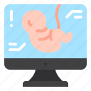 ultrasound, scan, baby, pregnancy, pregnant, kid, monitor