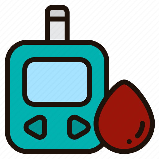 Diabetes, test, blood, sugar, level icon - Download on Iconfinder
