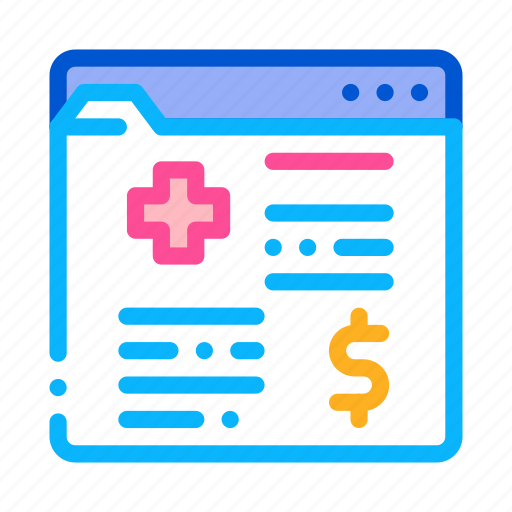 Card, checkup, health, healthcare, hospital, medical, paid icon - Download on Iconfinder