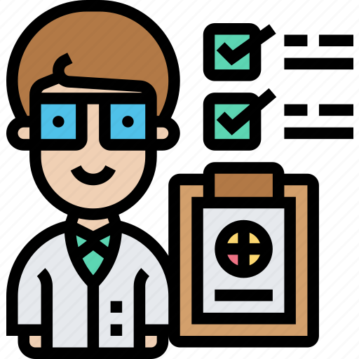 Diagnosis, doctor, clinical, checklist, health icon - Download on Iconfinder