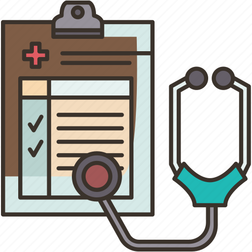 Diagnosis, patient, record, doctor, report icon - Download on Iconfinder