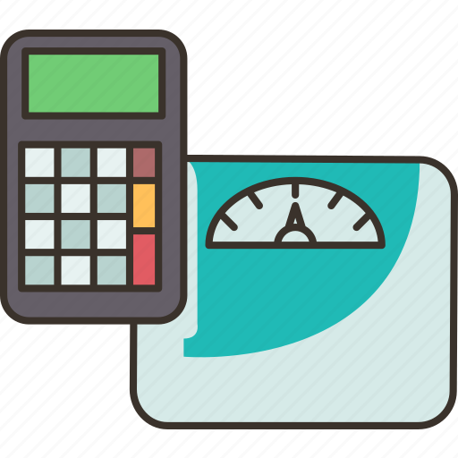 Bmi, weight, index, scale, calculation icon - Download on Iconfinder