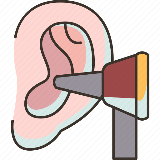 Ear, check, device, otoscope, medical icon - Download on Iconfinder