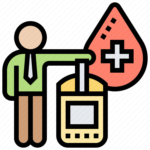 Blood, diabetes, measurement, sugar, test icon - Download on Iconfinder
