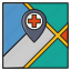 clinic, emergency, hospital, location, map 