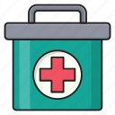 aids, box, emergency, kit, medical