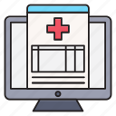 healthcare, medical, online, report, screen