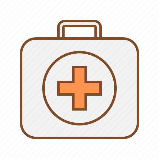Briefcase, first aid, first aid box, first aid kit, red cross icon - Download on Iconfinder