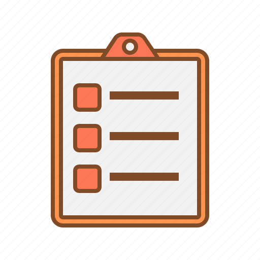 Board, checklist, document, list, paper icon - Download on Iconfinder
