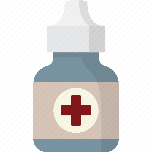 Bottle, drops, eye, eyedrops, medicine, eye drops icon - Download on Iconfinder