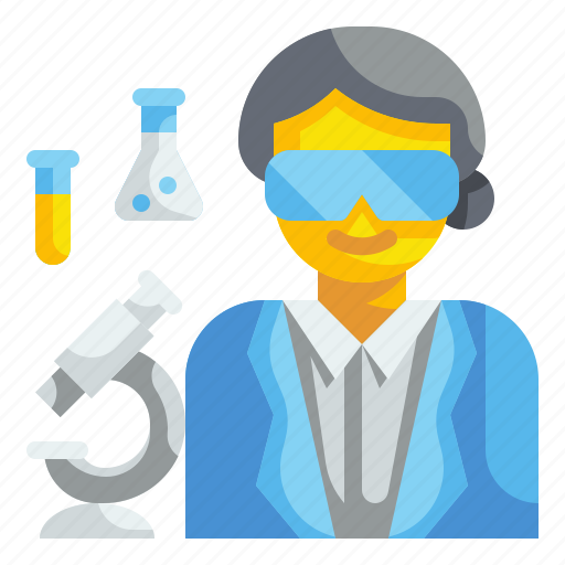 Lab, technician, profession, microscope, medical, research, chemicals icon - Download on Iconfinder