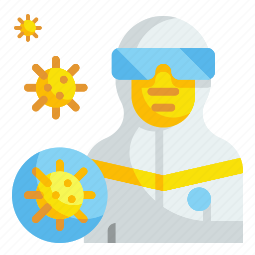 Safety, suit, protective, clothing, ppe, mask, profession icon - Download on Iconfinder