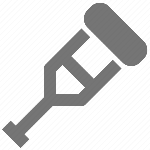 Crutch icon - Download on Iconfinder on Iconfinder