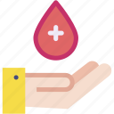 blood, donation, donor, drop, hand, donate, healthcare, and, medical