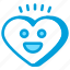 healthy, heart, emoji, face, wellness 