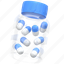 pills, bottle, pills bottle, medicine, pharmacy 