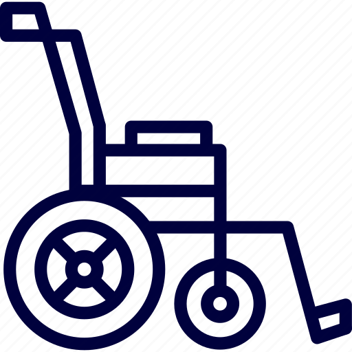 Aids, assistance, bukeicon, health, walking, wheelchair, wheels icon - Download on Iconfinder