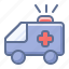 ambulance, car, vehicle 