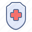 health, hospital, shield 