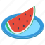 juicy fruit, refreshing fruit, summer fruit, watermelon, watermelon slice 