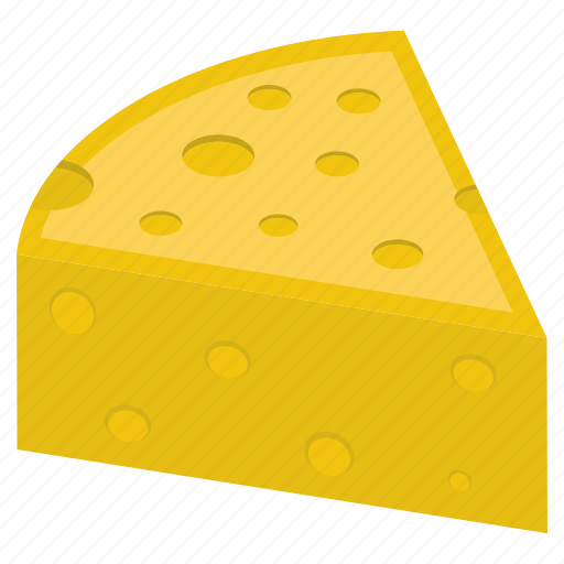 Cheddar, cheese, dairy product, food item, slice icon - Download on Iconfinder